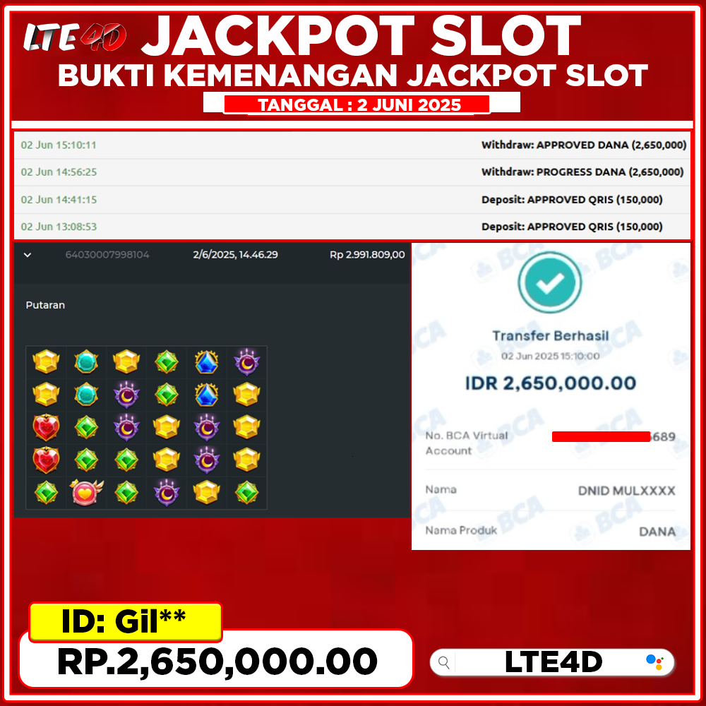 Bukti Kemenangan