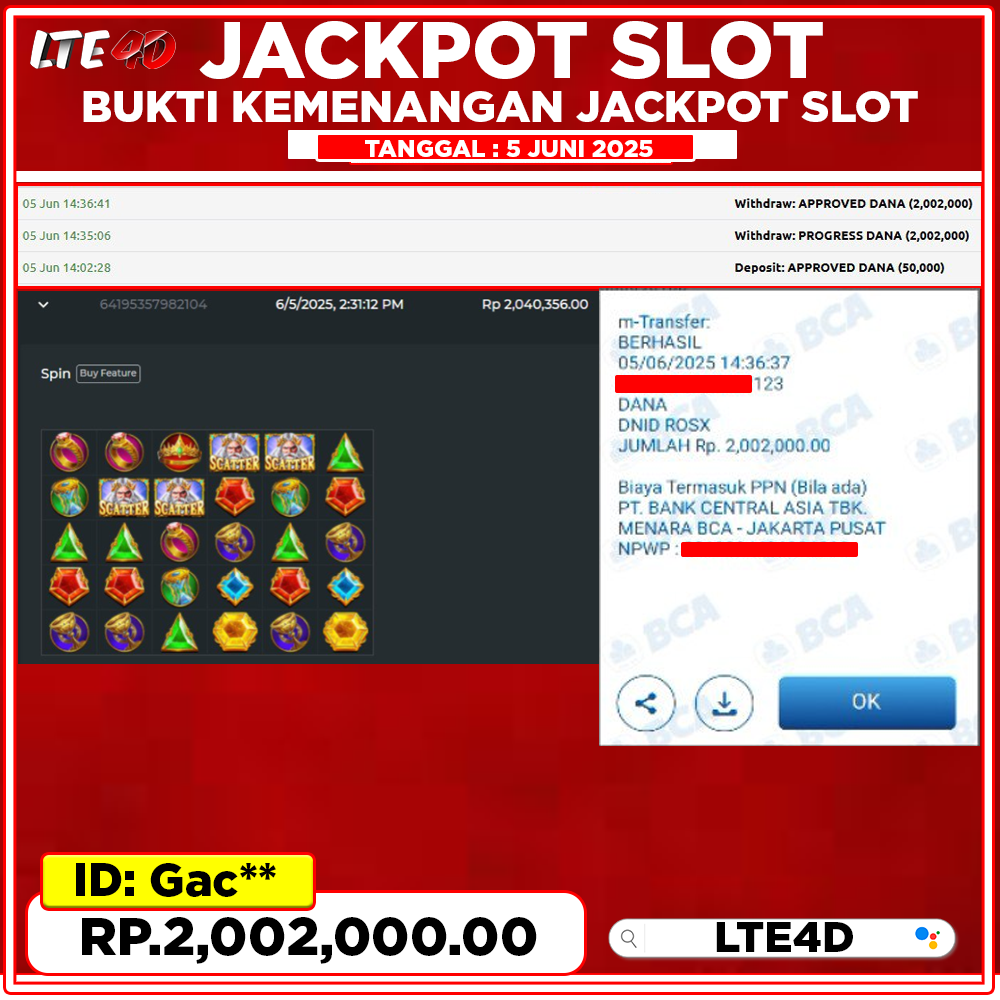 Bukti Kemenangan