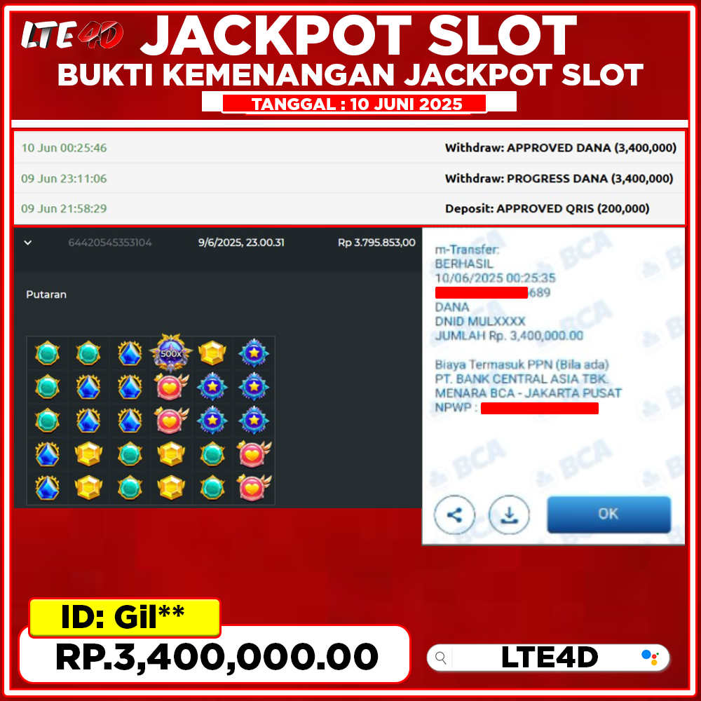 Bukti Kemenangan
