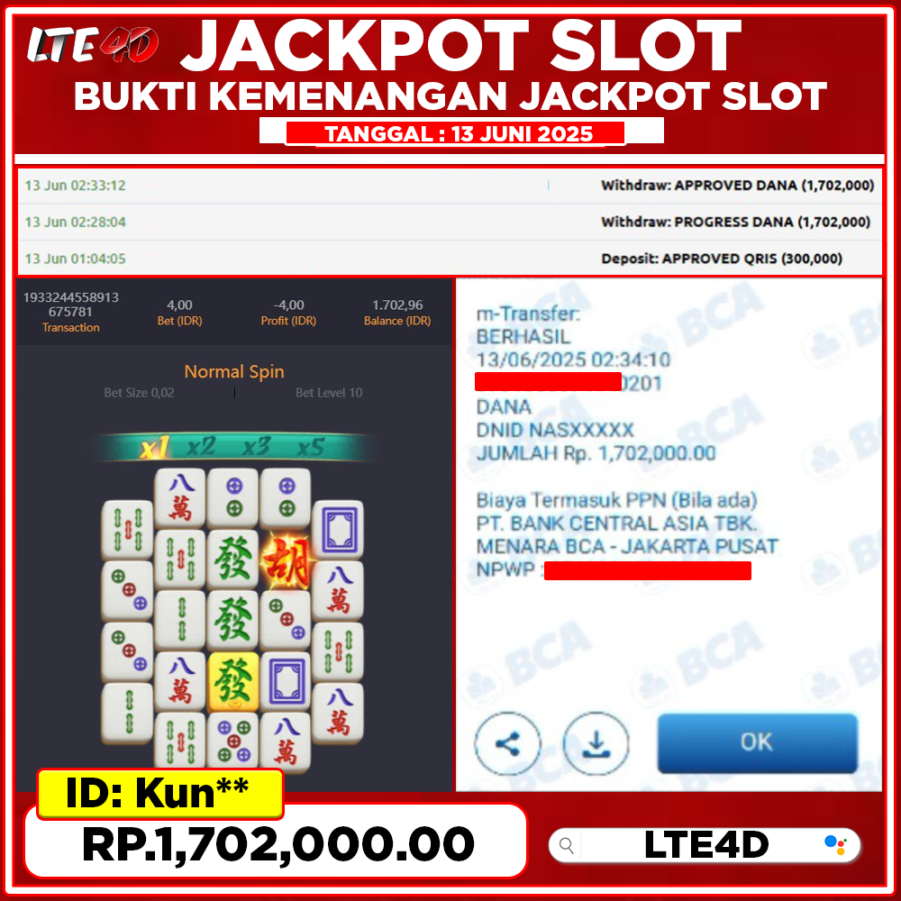 Bukti Kemenangan
