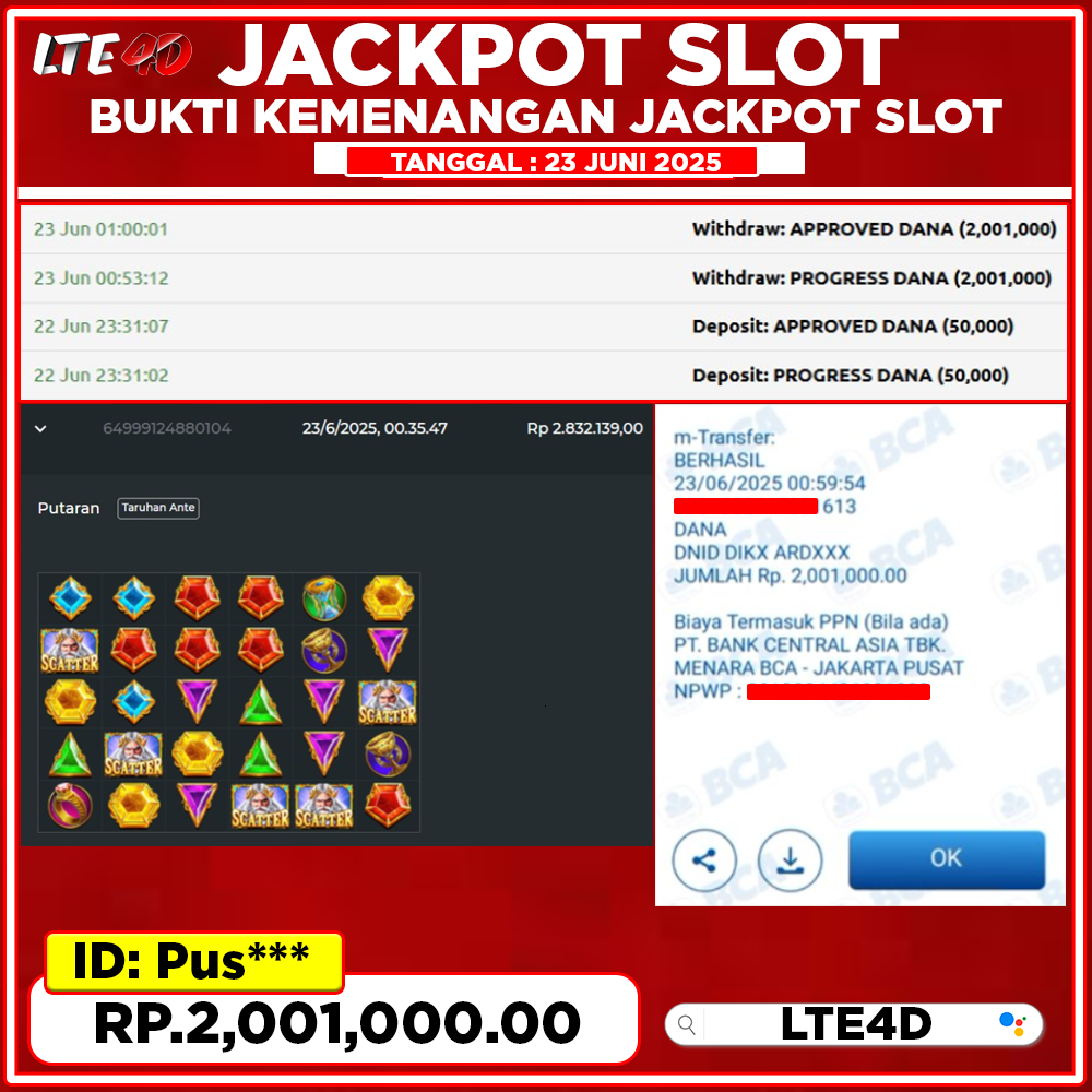 Bukti Kemenangan
