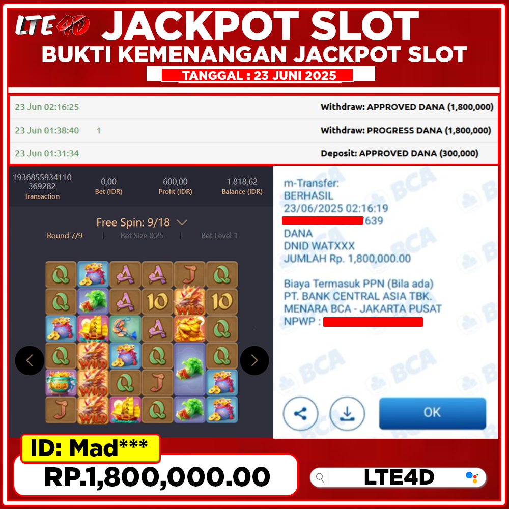 Bukti Kemenangan
