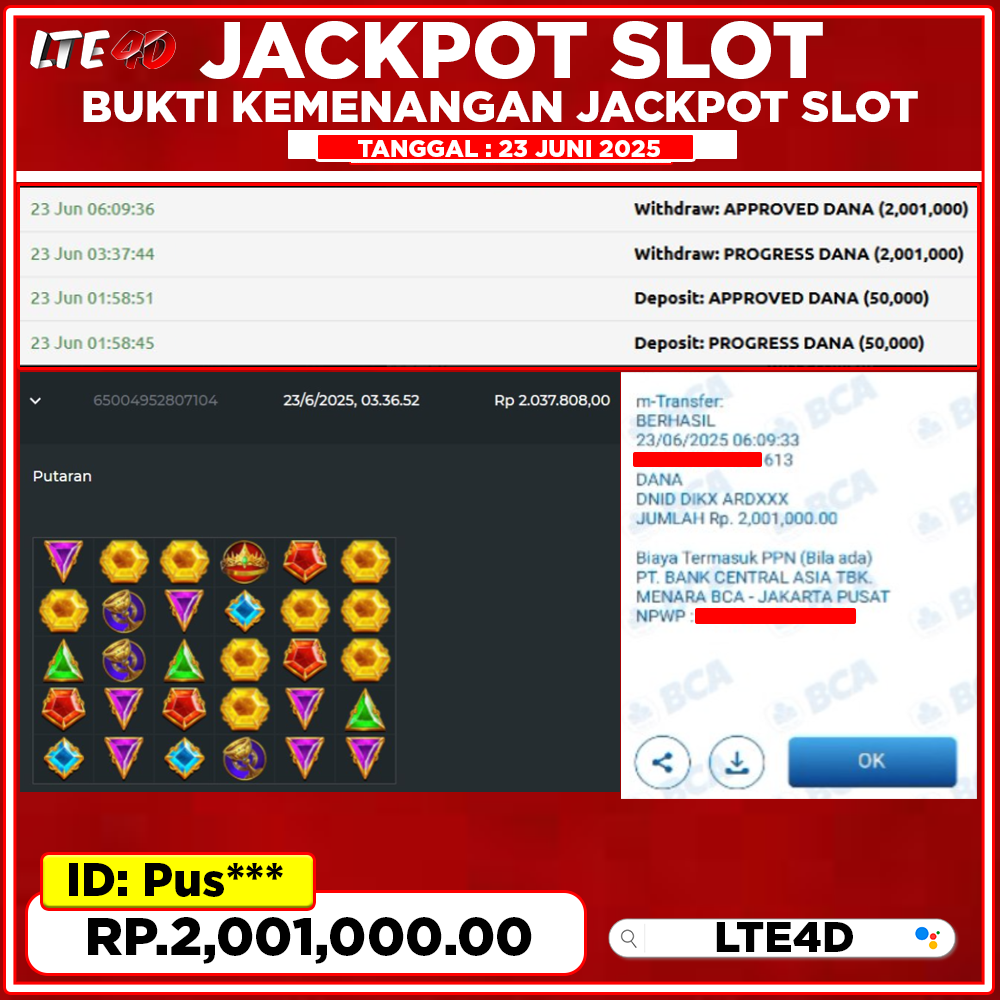 Bukti Kemenangan