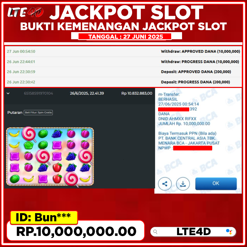 Bukti Kemenangan