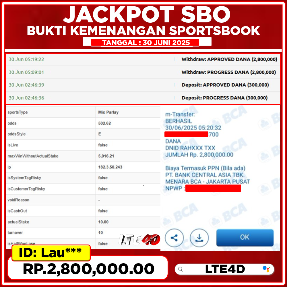 Bukti Kemenangan