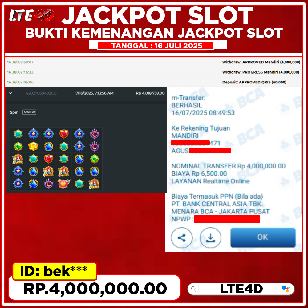 Bukti Kemenangan
