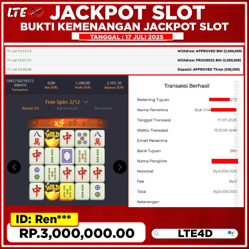 Bukti Kemenangan