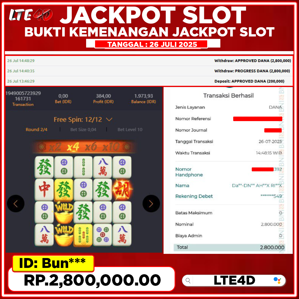 Bukti Kemenangan